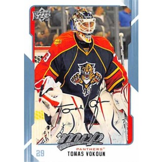 Řadové karty - Vokoun Tomáš - 2008-09 MVP No.129