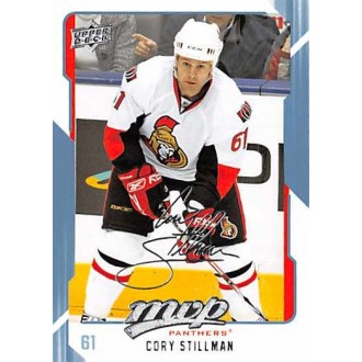 Řadové karty - Stillman Cory - 2008-09 MVP No.133
