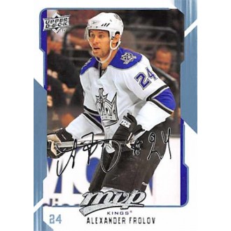 Řadové karty - Frolov Alexander - 2008-09 MVP No.136
