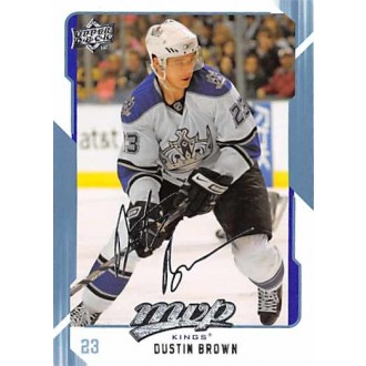 Řadové karty - Brown Dustin - 2008-09 MVP No.137