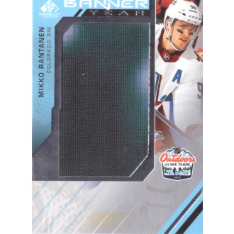Jersey karty - Rantanen Mikko - 2021-22 SP Game Used 2021 NHL Lake Tahoe Games Banner Year Relics green No.BYLT-MR
