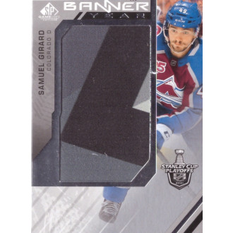 Jersey karty - Girard Samuel - 2021-22 SP Game Used 2021 NHL Stanley Cup Playoffs Banner Year Relics No.BYSC-SG