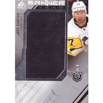 Jersey karty - Carter Jeff - 2021-22 SP Game Used 2021 NHL Stanley Cup Playoffs Banner Year Relics black No.BYSC-CA