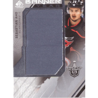 Jersey karty - Aho Sebastian - 2021-22 SP Game Used 2021 NHL Stanley Cup Playoffs Banner Year Relics No.BYSC-SA