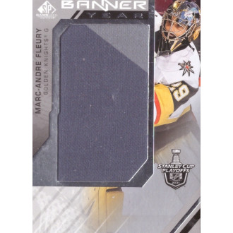 Jersey karty - Fleury Marc-Andre - 2021-22 SP Game Used 2021 NHL Stanley Cup Playoffs Banner Year Relics No.BYSC-MF