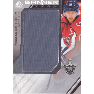 Jersey karty - Backstrom Nicklas - 2021-22 SP Game Used 2021 NHL Stanley Cup Playoffs Banner Year Relics No.BYSC-NB