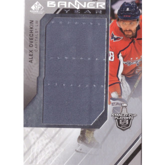 Jersey karty - Ovechkin Alex - 2021-22 SP Game Used 2021 NHL Stanley Cup Playoffs Banner Year Relics No.BYSC-AO