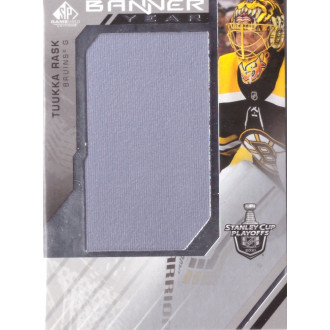 Jersey karty - Rask Tuukka - 2021-22 SP Game Used 2021 NHL Stanley Cup Playoffs Banner Year Relics grey No.BYSC-TR