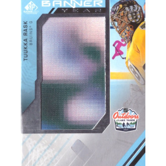 Jersey karty - Rask Tuukka - 2021-22 SP Game Used 2021 NHL Lake Tahoe Games Banner Year Relics No.BYLT-TR