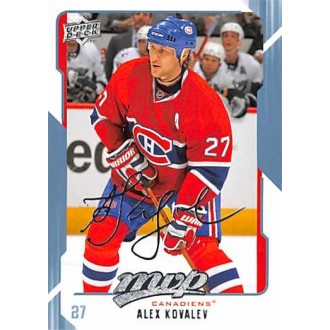 Řadové karty - Kovalev Alex - 2008-09 MVP No.152