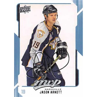 Řadové karty - Arnott Jason - 2008-09 MVP No.163