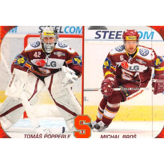 Extraliga OFS - Pöpperle Tomáš, Broš Michal - 2010-11 OFS Klubová karta No.14