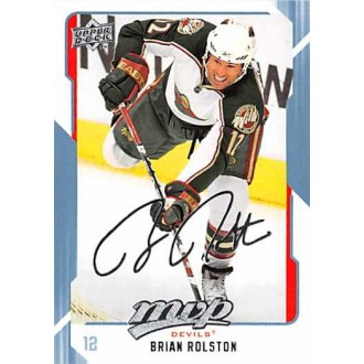 Řadové karty - Rolston Brian - 2008-09 MVP No.171