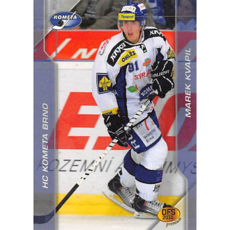 Extraliga OFS - Kvapil Marek - 2010-11 OFS 2011 Premium Embossed No.23