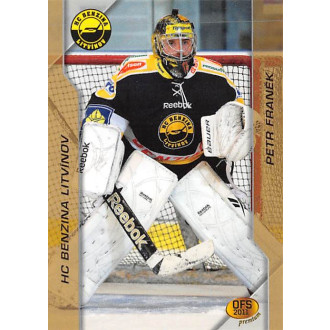 Extraliga OFS - Franěk Petr - 2010-11 OFS 2011 Premium Embossed No.31
