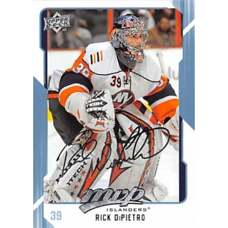 Řadové karty - DiPietro Rick - 2008-09 MVP No.185