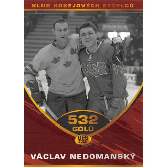 Extraliga OFS - Nedomanský Václav - 2010-11 OFS 2011 Premium Klub hokejových střelců blue No.3