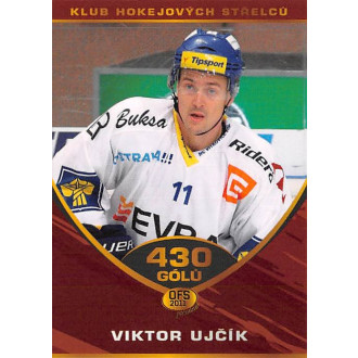 Extraliga OFS - Ujčík Viktor - 2010-11 OFS 2011 Premium Klub hokejových střelců blue No.9