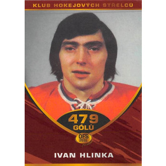 Extraliga OFS - Hlinka Ivan - 2010-11 OFS 2011 Premium Klub hokejových střelců red No.5