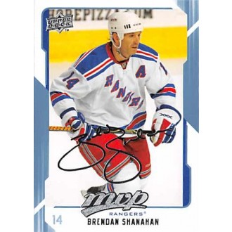 Řadové karty - Shanahan Brendan - 2008-09 MVP No.193