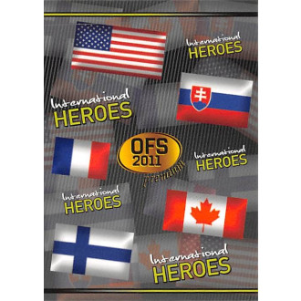 Extraliga OFS - Seznam karet - 2010-11 OFS 2011 Premium International Heroes No.CL