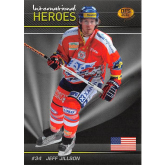 Extraliga OFS - Jillson Jeff - 2010-11 OFS 2011 Premium International Heroes red No.10