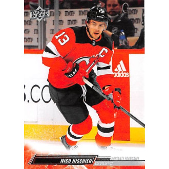 Paralelní karty - Hischier Nico - 2022-23 Upper Deck French No.109