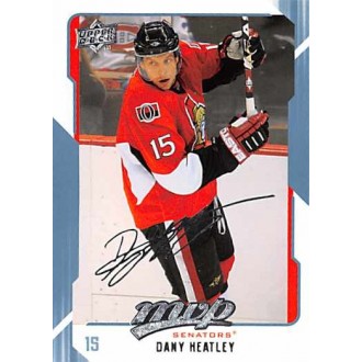 Řadové karty - Heatley Dany - 2008-09 MVP No.204