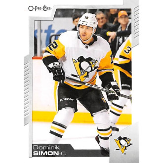 Řadové karty - Simon Dominik - 2020-21 O-Pee-Chee No.301