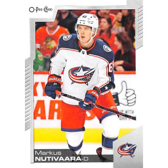 Řadové karty - Nutivaara Markus - 2020-21 O-Pee-Chee No.403