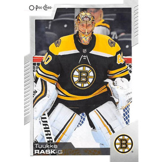 Řadové karty - Rask Tuukka - 2020-21 O-Pee-Chee No.433