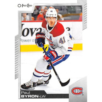 Řadové karty - Byron Paul - 2020-21 O-Pee-Chee No.449