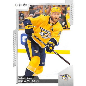 Řadové karty - Ekholm Mattias - 2020-21 O-Pee-Chee No.453