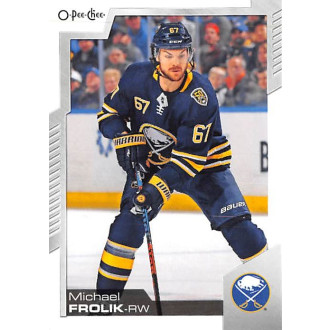 Řadové karty - Frolík Michael - 2020-21 O-Pee-Chee No.498