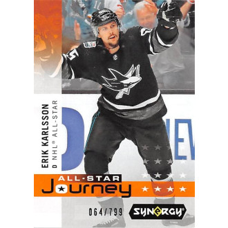 Insertní karty - Karlsson Erik - 2019-20 Synergy All-Star Journey 2018-19 Appearance No.AP6