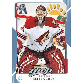 Řadové karty - Bryzgalov Ilya - 2008-09 MVP No.221