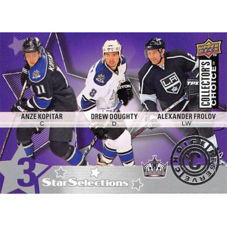 Paralelní karty - Kopitar Anze, Doughty Drew, Frolov Alexander - 2009-10 Collectors Choice Reserve No.214