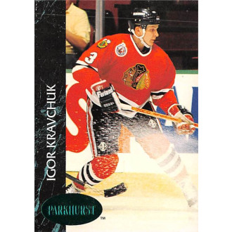 Paralelní karty - Kravchuk Igor - 1992-93 Parkhurst Emerald Ice No.35