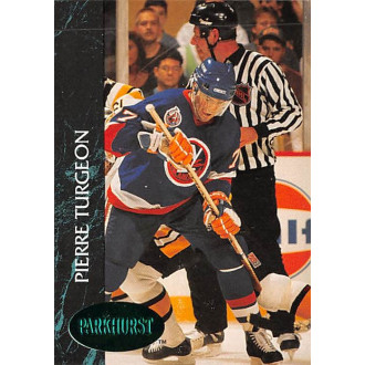 Paralelní karty - Turgeon Pierre - 1992-93 Parkhurst Emerald Ice No.103