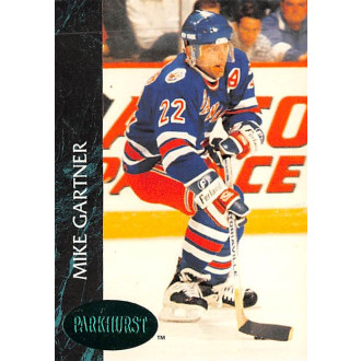 Paralelní karty - Gartner Mike - 1992-93 Parkhurst Emerald Ice No.108