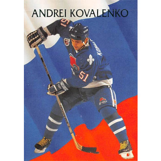 Paralelní karty - Kovalenko Andrei - 1992-93 Parkhurst Emerald Ice No.223