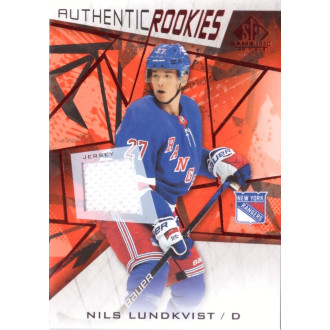 Jersey karty - Lundkvist Nils - 2021-22 SP Game Used Red Jerseys white No.194