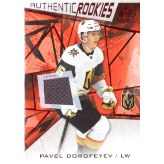 Jersey karty - Dorofeyev Pavel - 2021-22 SP Game Used Red Jerseys No.174