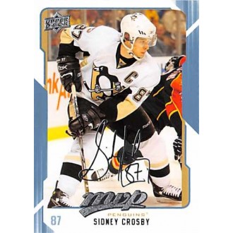 Řadové karty - Crosby Sidney - 2008-09 MVP No.231