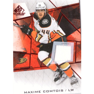 Jersey karty - Comtois Maxime - 2021-22 SP Game Used Red Jerseys white No.32