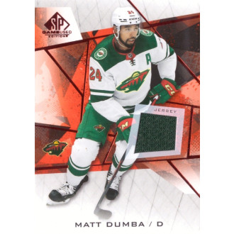 Jersey karty - Dumba Matt - 2021-22 SP Game Used Red Jerseys No.65