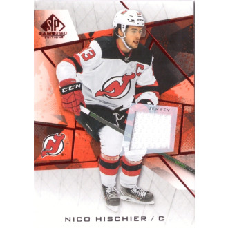 Jersey karty - Hischier Nico - 2021-22 SP Game Used Red Jerseys No.81