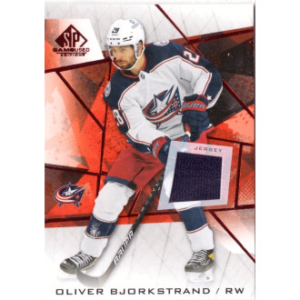 Jersey karty - Bjorkstrand Oliver - 2021-22 SP Game Used Red Jerseys No.34