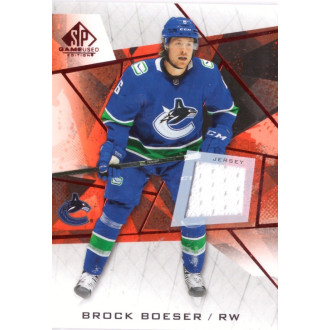 Jersey karty - Boeser Brock - 2021-22 SP Game Used Red Jerseys No.69