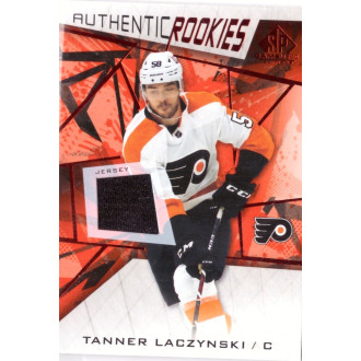 Jersey karty - Laczynski Tanner - 2021-22 SP Game Used Red Jerseys black No.151